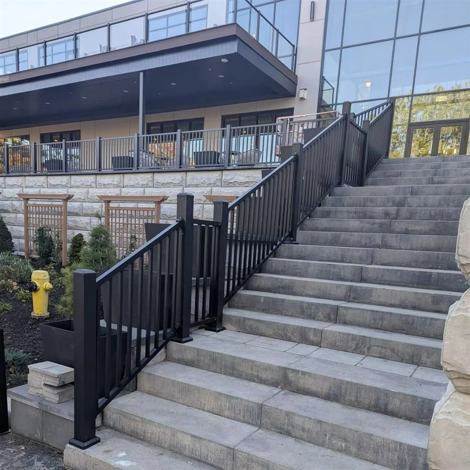 Outdoor Aluminum Stair Railing factory