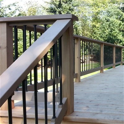 Aluminium terrasbalusters: gepoedercoate spindels voor terras-, trap- en verandaleuningen
